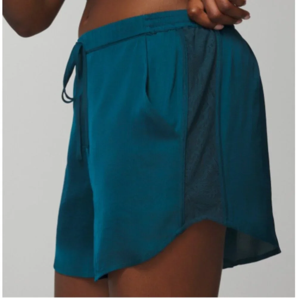 NWT Soma CRINKLE Satin Tank and Short Set